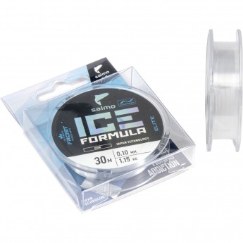 Леска монофильная зимняя SALMO ELITE ICE FORMULA WINE RED 030/010